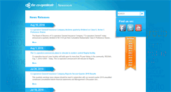 Desktop Screenshot of newsreleases.cooperators.ca